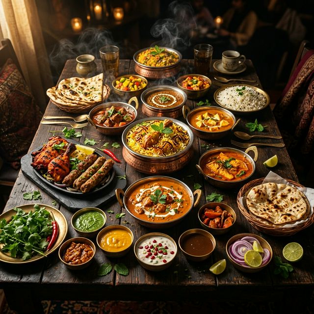 Punjabi Thali Feast